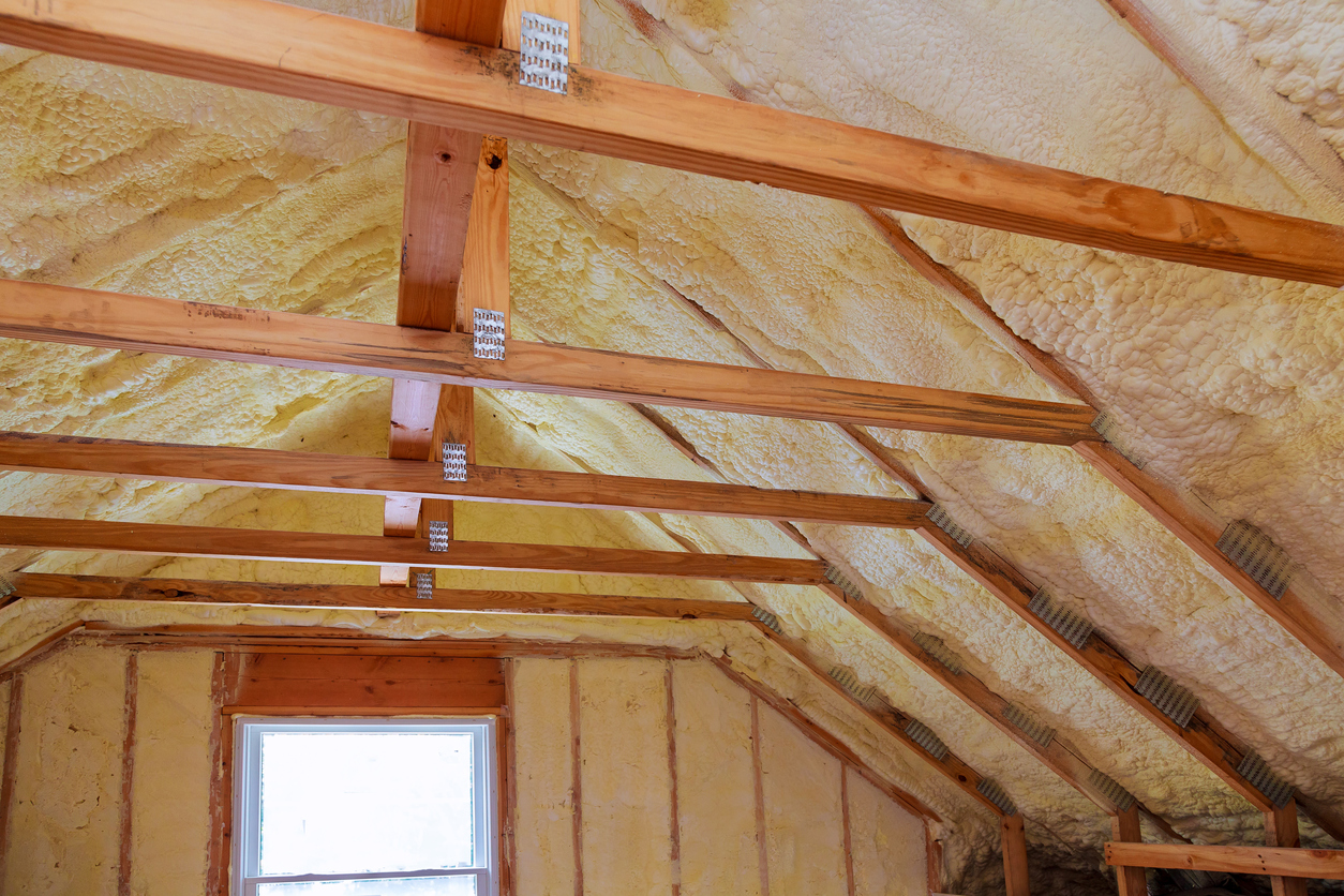 Attic insulation in Ballwin MO