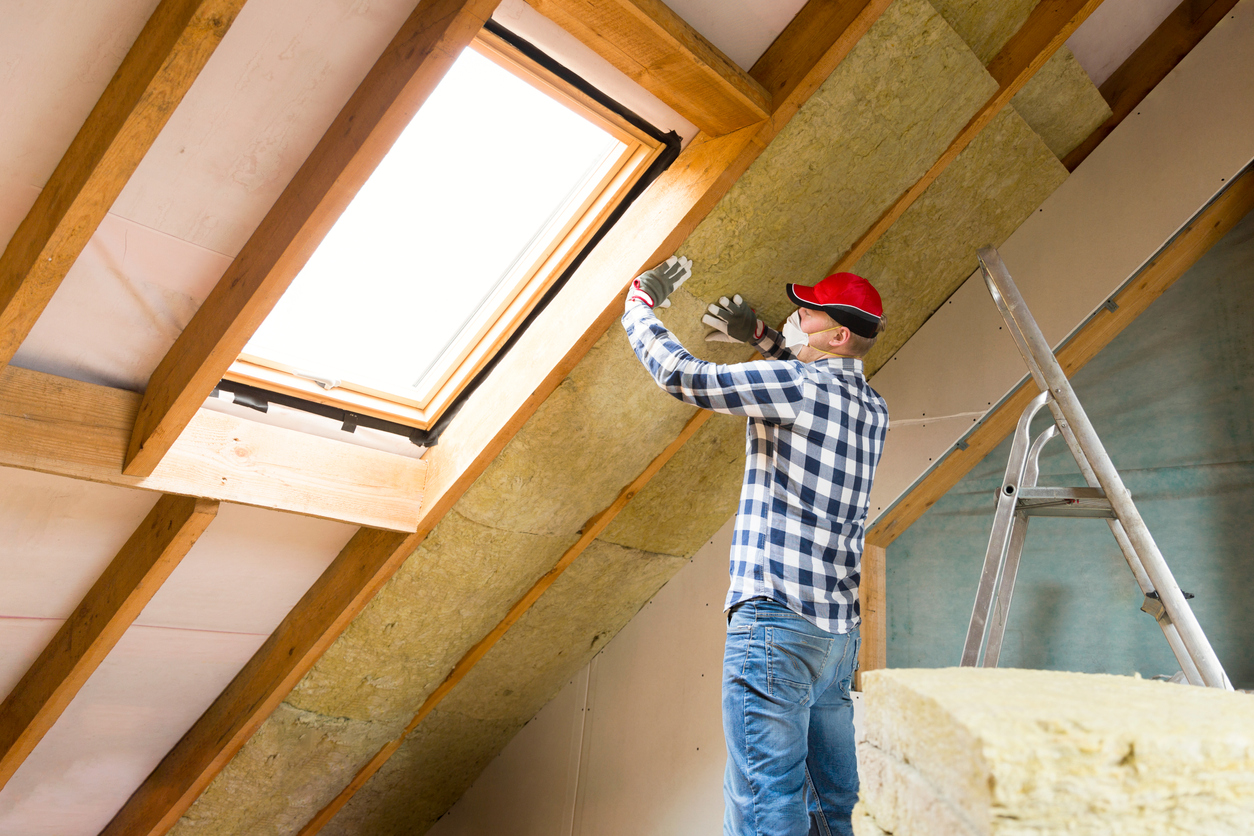 attic insulation for a roof in Missouri